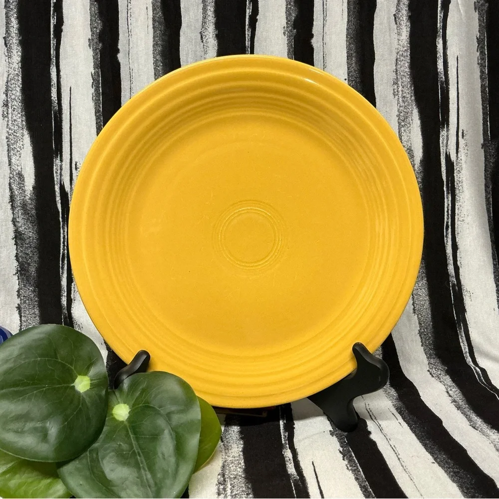 Vintage fiesta Salad Plate Yellow